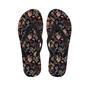 Vintage Chinese Dragon Floral Print Men's Flip Flops