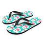 White Mama Bear Men's Flip Flops