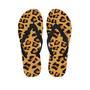 Yellow Cheetah Men's Flip Flops