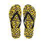 Yellow Leopard Men's Flip Flops