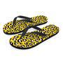 Yellow Leopard Men's Flip Flops