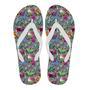 Zebra Pattern Print Men & Women Flip Flops