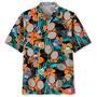 Badminton Nature Hawaiian Shirt Flowers Aloha Shirt for Men, Women, Badminton Lovers