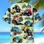 Beach Monster Truck Hawaiian Shirt for Men, Women, Monster Truck Summer Shirt