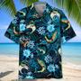 Bigfoot Fishing Relax Hawaiian Shirt for Men, Fishing Lovers Summer Shirt