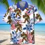 Bigfoot Fishing Relax Hawaiian Shirt for Men, Fishing Lovers Summer Shirt