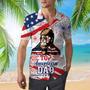 Bigfoot Happy Of July Hawaiian Shirt for Men, Women, Animal America Flag Summer Shirt