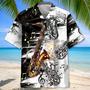 Blue Saxophone Tropical Hawaiian Shirt for men, Women, Saxophone Lovers