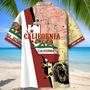 California Hawaiian Shirt Tropical Aloha California Hawaiian Shirt for Men, Women Summer Shirt