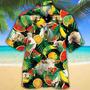 Charolais Cattle Tropical Fruits Hawaiian Shirt for Men, Women, Farmers