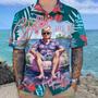 Chillin Like A Felon Summer 2024 Trump President Hawaiian Shirt Gift For Trump Lovers