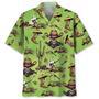 Cowboy Life Vintage Art Hawaiian Shirt for Cowboy Summer Beach Shirt