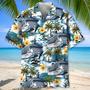 Cruise Tropical Hibiscus Aloha Hawaiian Shirt for Men, Women, Cruise Summer Beach Shirt