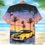 Custom Car Photo Hawaiian Shirt, Aloha Shirt, Sunset Beach Pattern, Hawaiian Shirt for Men, Women