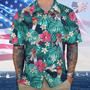 Custom Donald Trump Portrait Tropical Style Hawaii Shirt, Trump Lovers Hawaiian Shirt For Men, Women