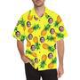 Custom Face Hawaiian Shirt Pineapple Multicolor Tropical Aloha Shirt Birthday Vacation Party Gift for Boyfriend or Husband