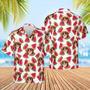 Custom Face Photo Watermelon Pattern Hawaiian Shirt, Perfect Shirt for Men Women, Personalized Hawaiian Shirt