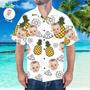 Custom Face Shirt Hawaiian Shirt For Men Funny Pineapple, Funny Baby Hawaiian, Shirt for Dad