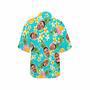 Custom Face Summer Vocation Women's Hawaiian Shirts, Gift for Her