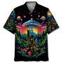 Customized Alien Bigfoot Hawaiian Shirt for Men, Tropical Bigfoot Hawaiian Shirt for Husband