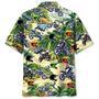 Dirt Bike Tropical Hawaiian Shirt for Men, Motocross Dirt Bike Race Day Aloha Vibes Hawaiian Shirt