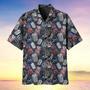 Dog Tag Pattern US Veteran MultiService Hawaii Shirt