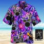 Drum Purple Tropical Style Custom Photo Hawaiian Shirt , Idea Gift for Drummer