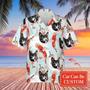 Fish And Funny Cat Hawaiian Custom Image Cat Summer Shirt Beach Hawaiian, Hawaiian Shirt for Men Women, Cat Lover