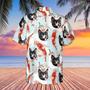 Fish And Funny Cat Hawaiian Custom Image Cat Summer Shirt Beach Hawaiian, Hawaiian Shirt for Men Women, Cat Lover