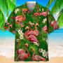 Flamingo Pink Ice Cream Hawaiian Shirt for Men, Women Summer Aloha Hawaiian Shirt