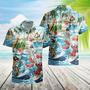 Funny Bigfoot Surfing Beach Hawaiian Shirt for Men, Women Summer Beach Shirt