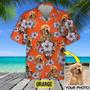 Funny Dog Custom Photo Hawaiian Shirt, Dog Hawaiian Shirt, Summer Shirt for Dog Lover