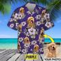 Funny Dog Custom Photo Hawaiian Shirt, Dog Hawaiian Shirt, Summer Shirt for Dog Lover