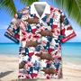 Funny Don't Mess With Texas Tropical Hawaiian Shirt for Men, Women