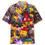 Funny Formula Color Hawaiian Shirt for Racer, Fire Hawaiian Shirt for Men