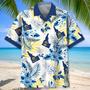 Funny Idaho Big Foot Hawaiian Shirt Flowers Aloha Hawaiian Shirt for Men, Women