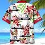 Funny Postal Service Car Hawaiian Shirt for Men, Women, Postal Service Car Tropical Summer Shirt