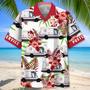 Funny Postal Service Car Hawaiian Shirt for Men, Women, Postal Service Car Tropical Summer Shirt