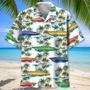 Funny Watercolor Boat Racing Hawaiian Shirt for Men, Women Tropical Boat Racing Hawaiian Shirt