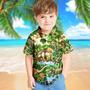 Dinosaur Kid Hawaii Shirt