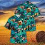 Gelbvieh Cattle Tropical Hawaiian Shirt for Farmers, Men, Women