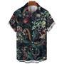 Hawaiian Skull Shirt for Men, Women, Gothic Vibe Skull Lovers Summer Beach Shirt