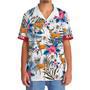 Illinois Proud Hawaiian Shirt for Men, Women, Illinois State Flag Hawaiian Summer Beach Shirt