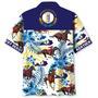 Kentucky Horse Racing Proud Hawaiian Shirt Blue Flowers for Horse Racers Summer Vibes