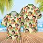 Kiwi Icream Hawaiian Funny Custom Face Image Summer Shirt Beach Hawaiian Shirt, Gift for Him Her, Enjoy the Summer