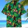 LGBT Rainbow Bigfoot Hawaiian Shirt for LGBT Community Pride Month LGBT Hawaiian Shirt