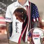 Make America Great Again Trump Signature Hawaii Shirt, US Flag Trump Hawaiian Shirt