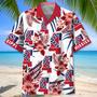 Mississippi State Proud Hawaiian Shirt for Men, Women, Mississippi Flag Tropical Summer Hawaiian Beach Shirt