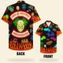 Personalized Biker Hawaiian Shirt Sons Of Arthritis Ibuprofen Chapter Led Pattern