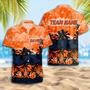 Personalized Fighting Illini Basketball Team Hawaiian Shirt, Illinois Trending Summer Shirt Gift For Players & Fans